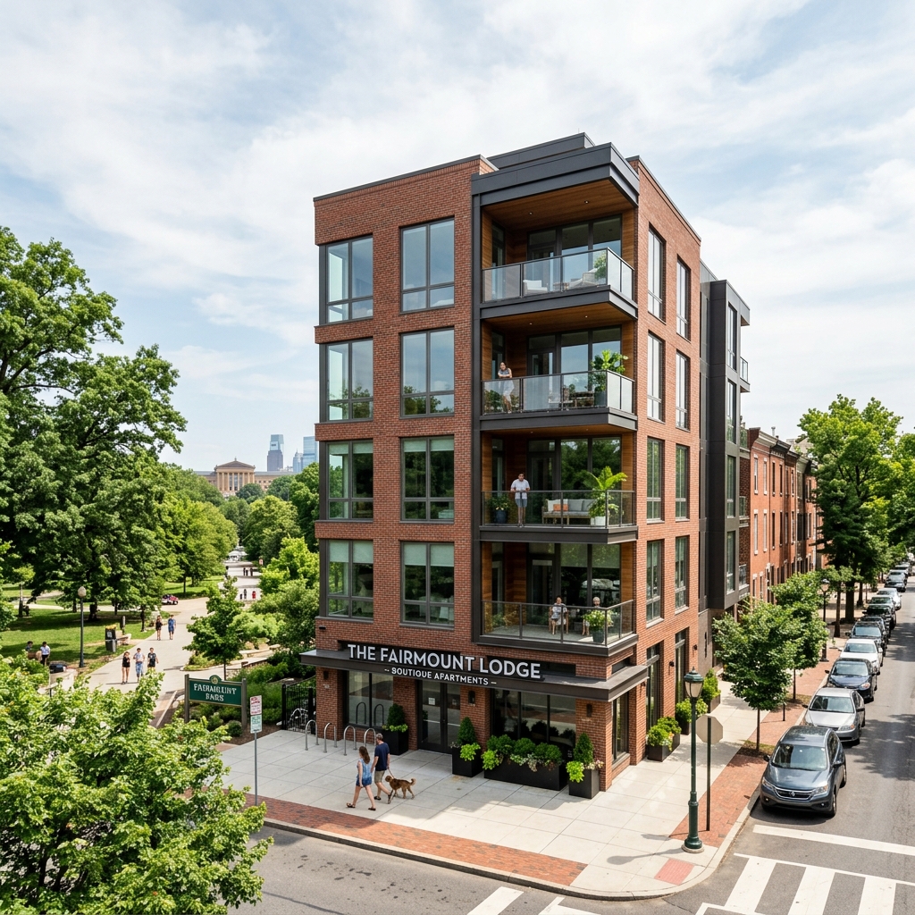 Fairmount Park View Luxury Apartment — 2201 Fairmount Avenue, Philadelphia, PA